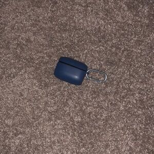 Blue earbuds